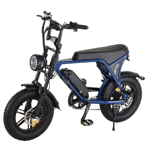Combi Deal | OUXI C80 Mini 2025 | Fatbike | Blauw