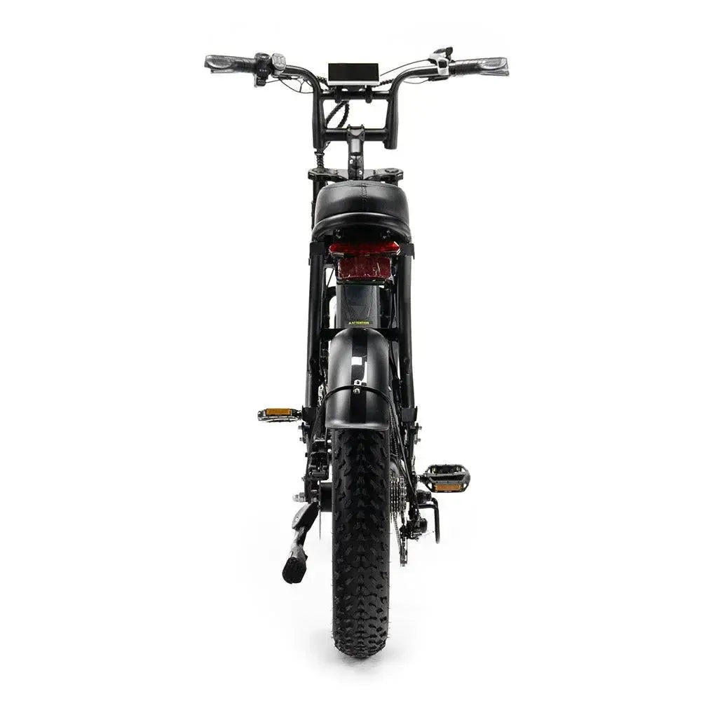 Ouxi V8 4.0 MAX Zwart | Fatbike | Dubbele Accu | 25km/u | 2025 edition | Hydraulische remmen | Combi-deal