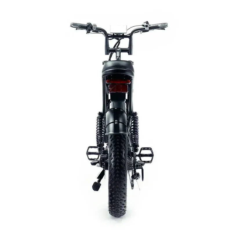Ouxi V8 4.0 Zwart | Fatbike | 25km/u | 2025 edition | Hydraulische remmen | Combi-deal