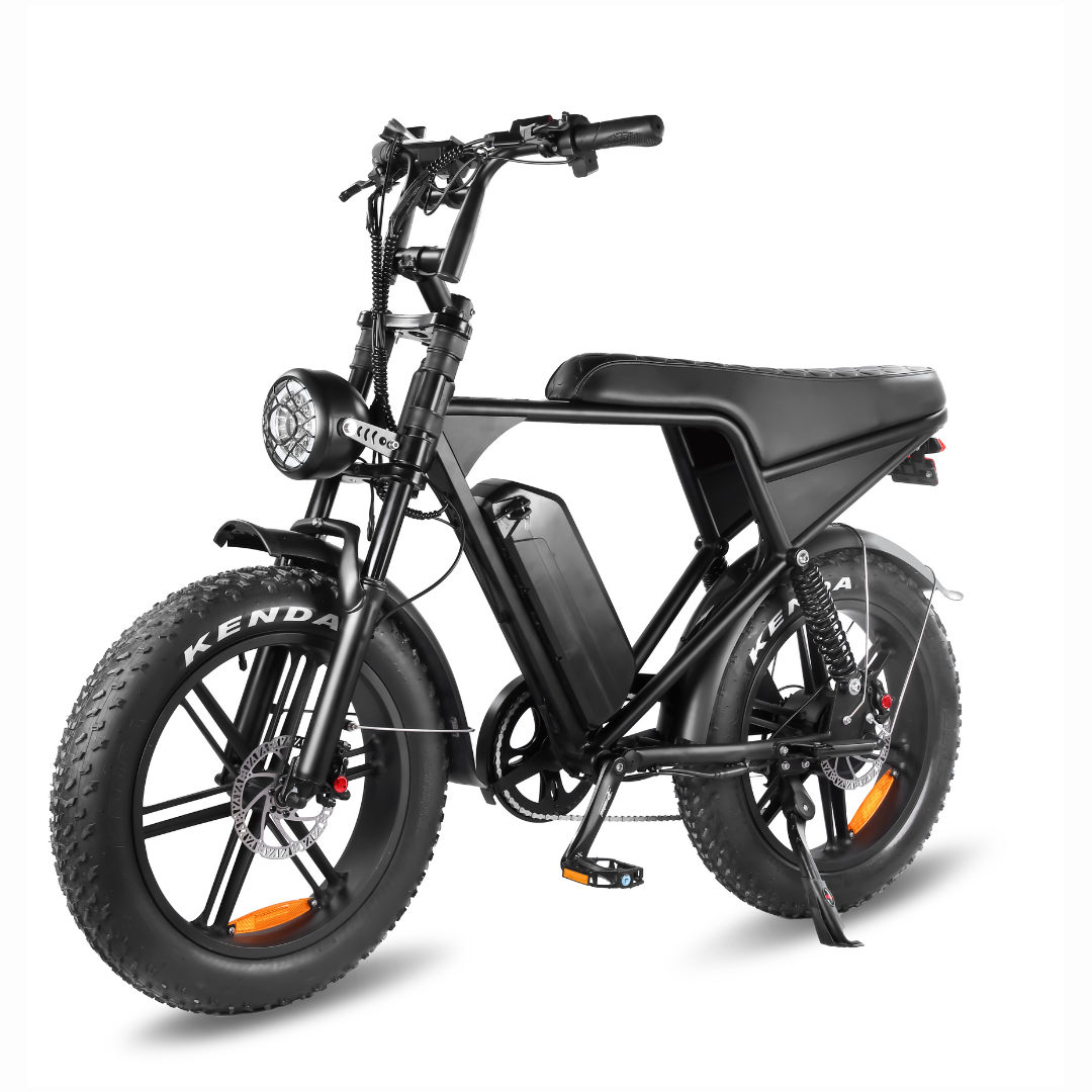Ouxi V8 4.0 Zwart | Fatbike | 25km/u | 2025 edition | Hydraulische remmen | Combi-deal