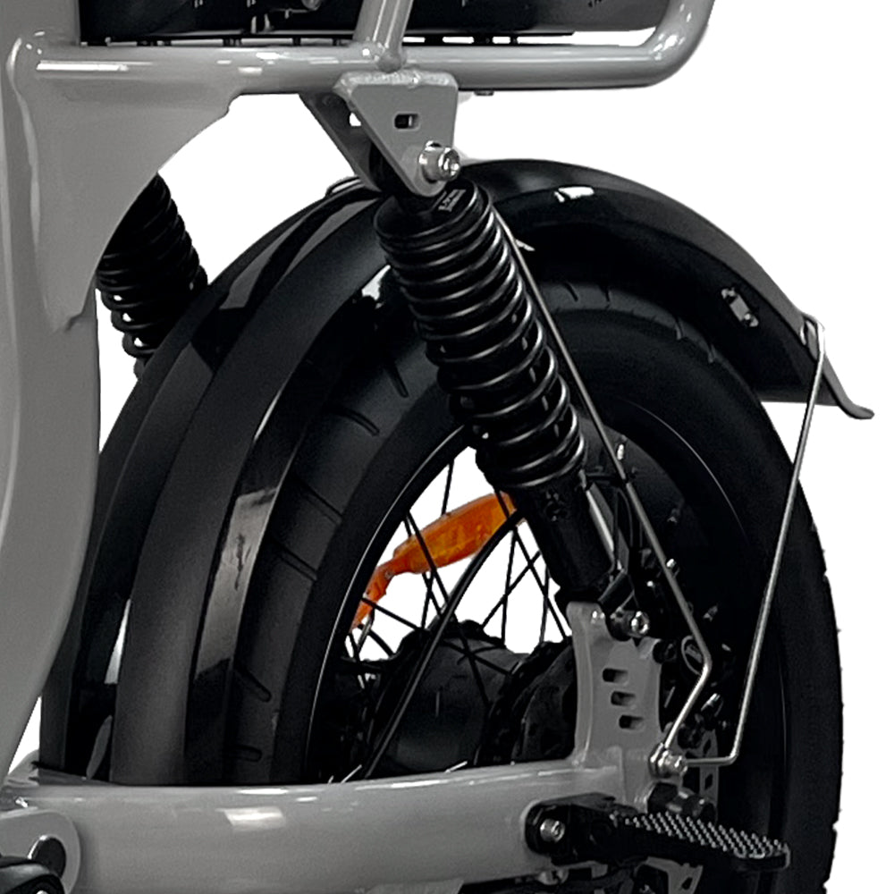 Combi Deal | SL250 | Fatbike | Nardo Grey | Alarm+ Voetsteuntjes + Telefoontasje